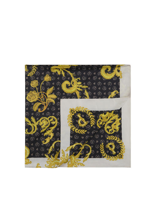 BAROQUE Foulard Noir - &Eacute;charpes