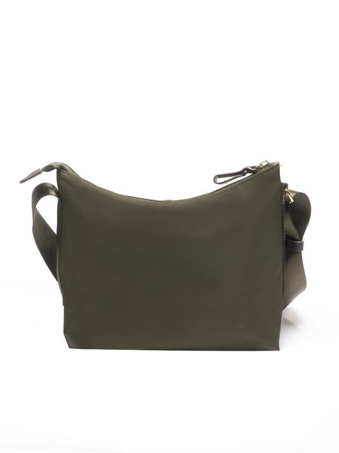 X-BAG S sac d'épaule olive / marron foncé - Sacs pour Femme
