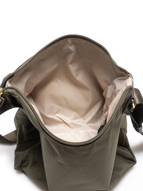 X-BAG S sac d'épaule olive / marron foncé - Sacs pour Femme