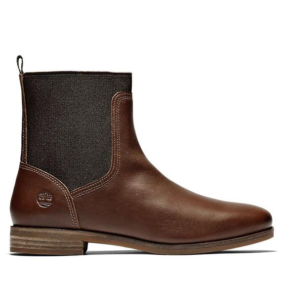 SOMERS FALLS bottines chelsea Noisette - Chaussures Femme