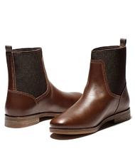 TIMBERLAND SOMERS FALLS bottines chelsea Noisette - Chaussures Femme - 4