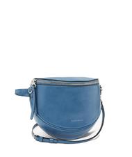 COCCINELLE BLACKIE Azalea Mini sac bandouli&egrave;re / pochette en cuir jeans - Sacs pour Femme - 2