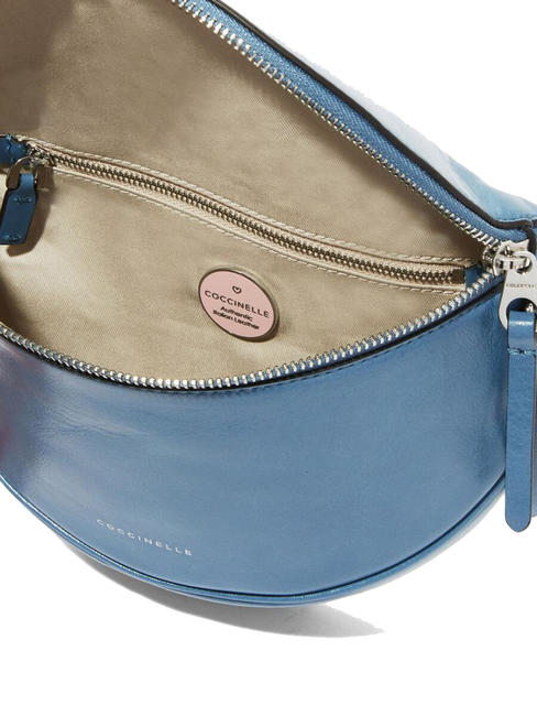 BLACKIE Azalea Mini sac bandouli&egrave;re / pochette en cuir jeans - Sacs pour Femme