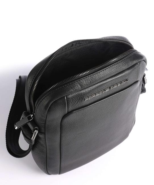 ROADSTER XS Sac en cuir Noir - Sacs en Bandouli&egrave;res pour Homme