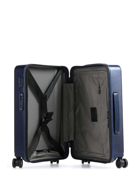 ROADSTER Chariot &agrave; bagages &agrave; main, extensible bleu - Valises cabine
