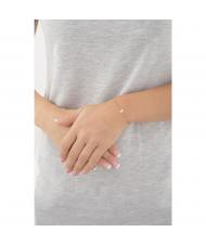 AMEN PREGA E AMA Bracelet en argent rose - Bracelets