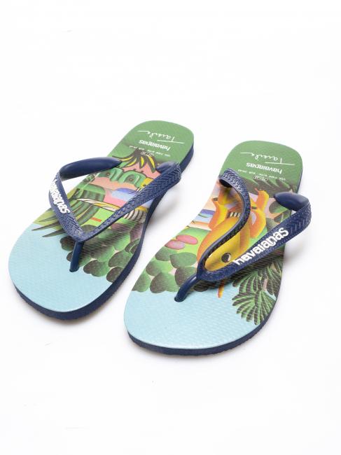 RETRATOS  Tongs avec bo&icirc;te-cadeau navyblu - Chaussures unisexe