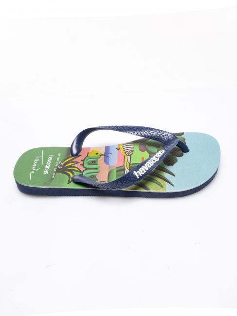 RETRATOS  Tongs avec bo&icirc;te-cadeau navyblu - Chaussures unisexe
