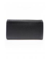 BRACCIALINI SAFFI Porte-feuille en cuire Noir - Sacs pour Femme - 3