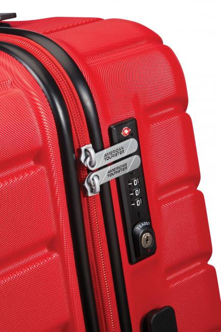 SMARTFLY 24IN Chariot moyen rouge - Valises Rigides