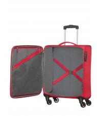 AMERICAN TOURISTER SMARTFLY 19IN Chariot &agrave; bagages semi-rigide rouge - Valises cabine - 2