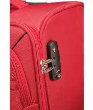 AMERICAN TOURISTER SMARTFLY 19IN Chariot &agrave; bagages semi-rigide rouge - Valises cabine - 5