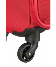 AMERICAN TOURISTER SMARTFLY 19IN Chariot &agrave; bagages semi-rigide rouge - Valises cabine - 8