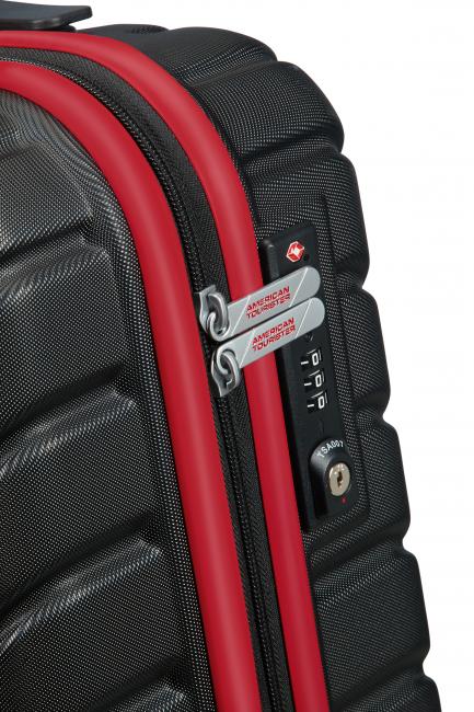 SMARTFLY 24IN Chariot Spinner Moyen le noir - Valises Rigides