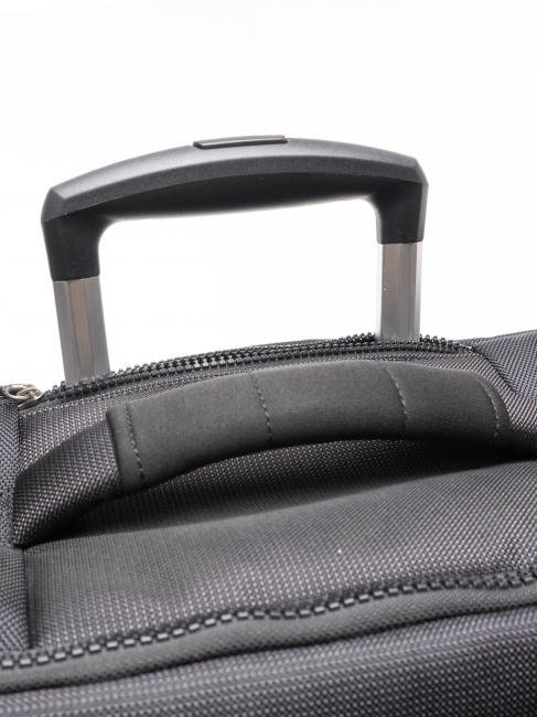 MD LIFESTYLE Chariot &agrave; bagages &agrave; main ENCRE NOIRE - Valises Semi-rigides