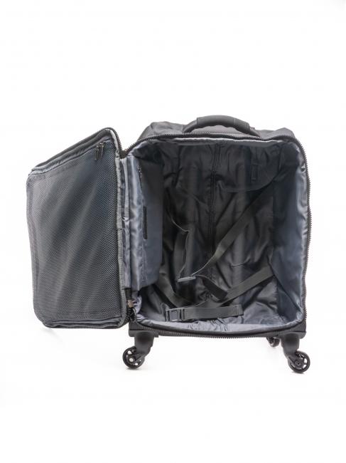 MD LIFESTYLE Chariot &agrave; bagages &agrave; main ENCRE NOIRE - Valises Semi-rigides