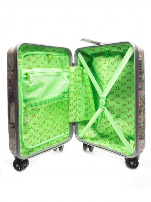 PRINT CASE Chariot &agrave; bagages &agrave; main paris charleston - Valises cabine
