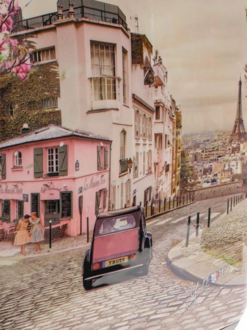 PRINT CASE Chariot &agrave; bagages &agrave; main paris charleston - Valises cabine