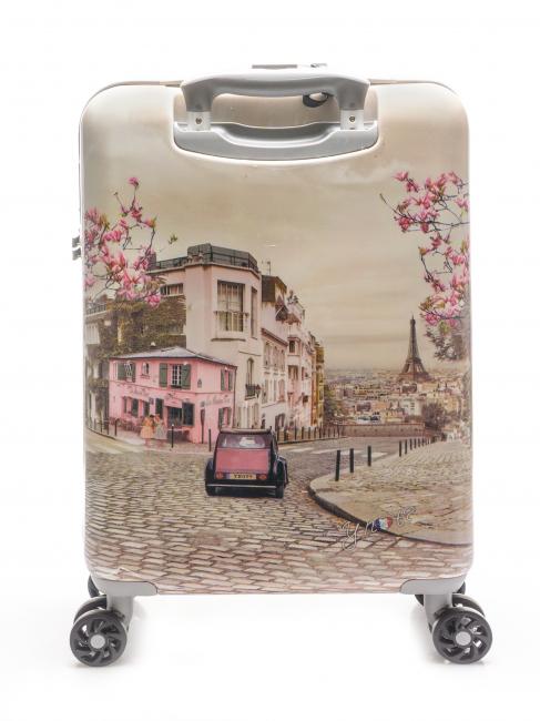 PRINT CASE Chariot &agrave; bagages &agrave; main paris charleston - Valises cabine
