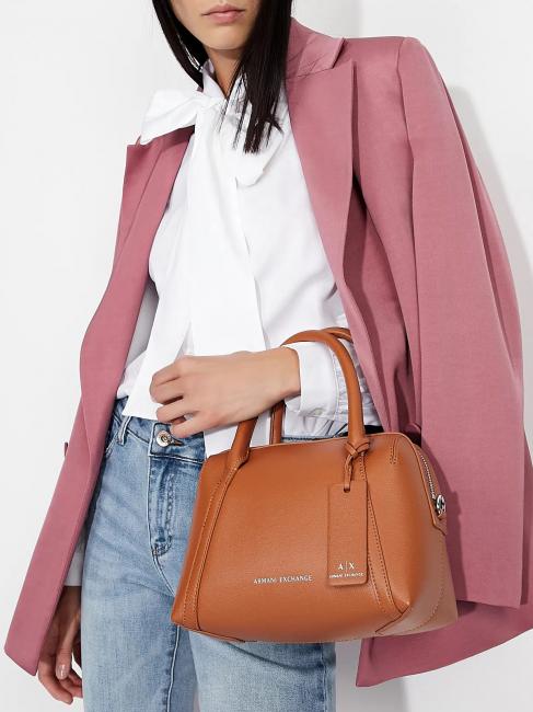 BAULETTO &Agrave; la main, avec bandouli&egrave;re brun - Sacs pour Femme