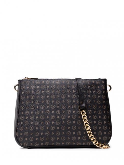 HERITAGE  sac bandouli&egrave;re cha&icirc;ne Noir - Sacs pour Femme