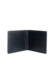 PIQUADRO URBAN Portefeuille horizontal en cuir bleu - Portefeuilles Homme - 2