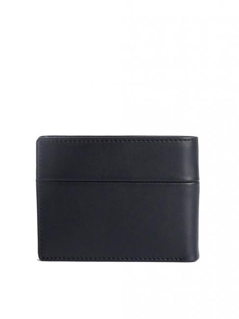 URBAN Portefeuille horizontal en cuir bleu - Portefeuilles Homme