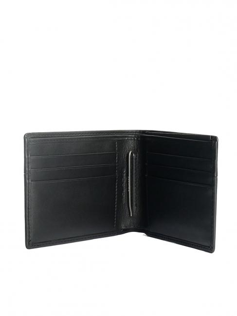 URBAN Portefeuille horizontal en cuir Noir - Portefeuilles Homme