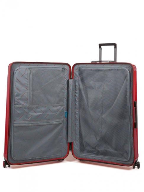 SEEKER Chariot moyen 69cm ROUGE - Valises Rigides