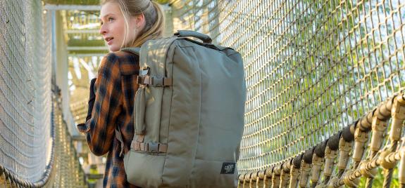 Sac à dos de voyage CLASSIC 44L, ultraléger kaki géorgien - Valises cabine