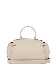TRUSSARDI GITA Sac &agrave; main, avec bandouli&egrave;re, en cuir nubuck BEIGE - Sacs pour Femme - 2