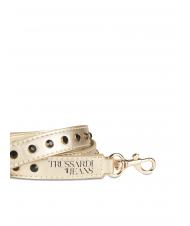 TRUSSARDI Tracolla per borsa con borchie strass  or - Accessoires pour sacs - 2