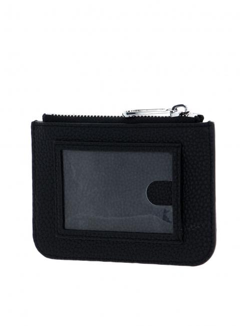 TH ELEMENT Porte-cartes avec zip le noir - Portefeuilles Femme