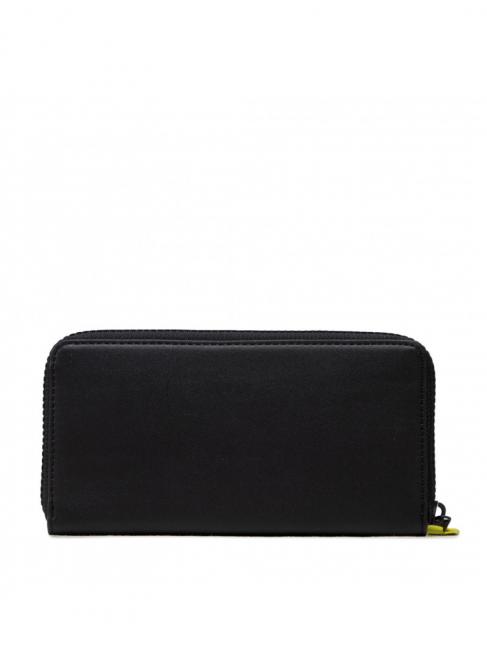 TJW Grand portefeuille zipp&eacute; le noir - Portefeuilles Femme