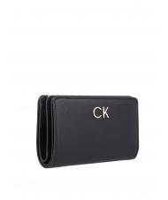 CALVIN KLEIN RE-LOCK FRENCH Portefeuille moyen cknoir - Portefeuilles Femme - 4