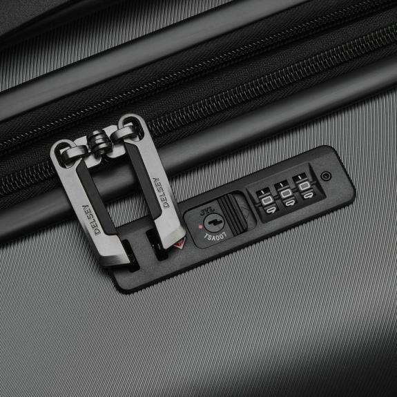 AIR ARMOUR Chariot à roulettes moyen, extensible noir - Valises Rigides