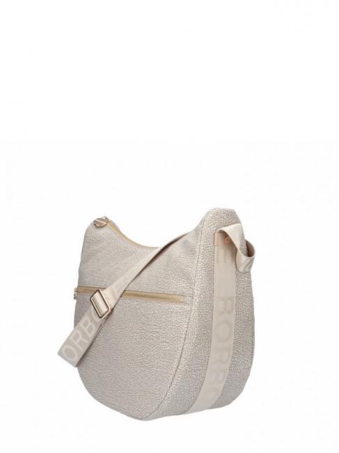 BORBONAIS Sac Hobo LUNA, moyen sable - Sacs pour Femme