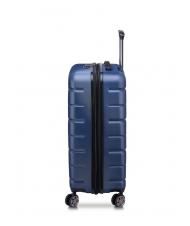 DELSEY AIR ARMOUR Chariot à roulettes moyen, extensible nuit bleue - Valises Rigides - 5