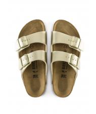 BIRKENSTOCK ARIZONA BIRKO-FLOR Sandale pantoufle or - Chaussures unisexe - 3