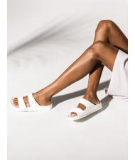 BIRKENSTOCK ARIZONA EVA Sandale pantoufle blanc - Chaussures Femme - 7