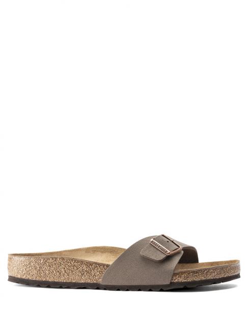 MADRID BIRKIBUC Sandale pantoufle mocca - Chaussures unisexe