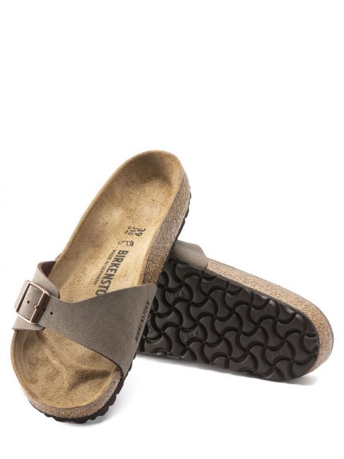 MADRID BIRKIBUC Sandale pantoufle mocca - Chaussures unisexe