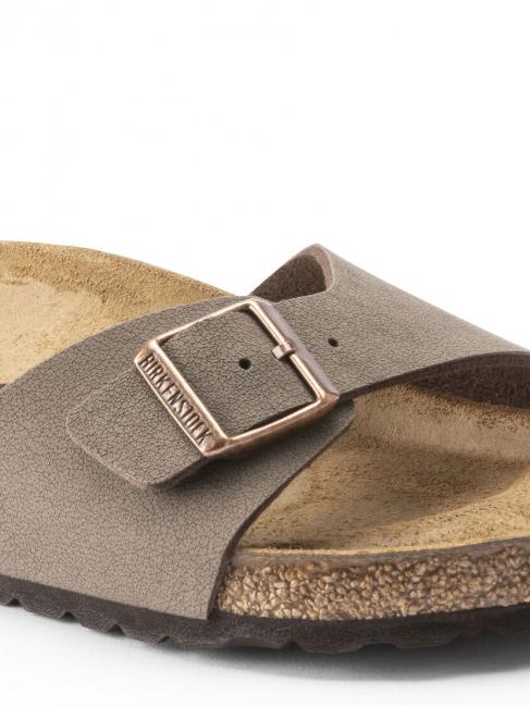 MADRID BIRKIBUC Sandale pantoufle mocca - Chaussures unisexe