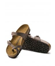 BIRKENSTOCK MAYARI Sandale pantoufle à tongs mocca - Chaussures unisexe - 5