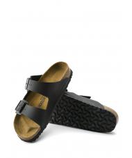 BIRKENSTOCK ARIZONA BIRKO-FLOR Sandale pantoufle noir - Chaussures unisexe - 5