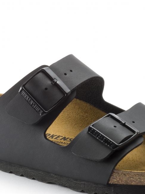 ARIZONA BIRKO-FLOR Sandale pantoufle noir - Chaussures unisexe