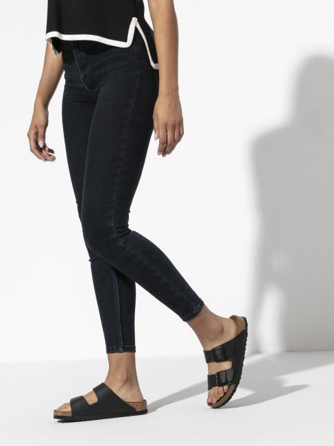 ARIZONA BIRKO-FLOR Sandale pantoufle noir - Chaussures unisexe