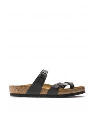 BIRKENSTOCK MAYARI BIRKO-FLOR Sandale pantoufle &agrave; tongs noir - Chaussures unisexe - 2