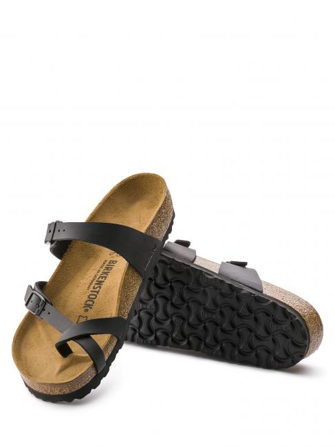 MAYARI BIRKO-FLOR Sandale pantoufle &agrave; tongs noir - Chaussures unisexe
