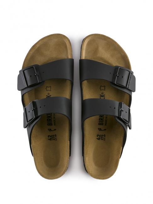 ARIZONA BIRKO-FLOR Sandale pantoufle noir - Chaussures unisexe